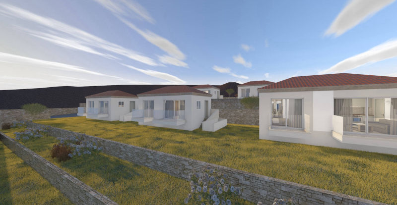 Αρχιτεκτονική μελέτη για την κατασκεύη συγκροτήματος κατοικιών στην Λευκάδα